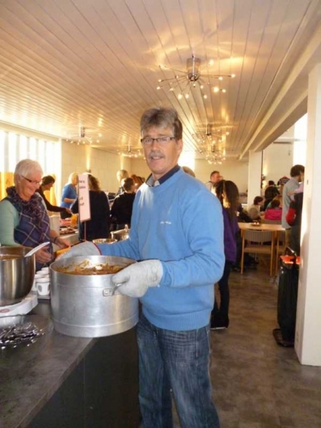 Lapskausen gjekk unna.